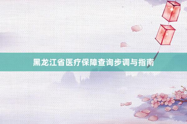 黑龙江省医疗保障查询步调与指南